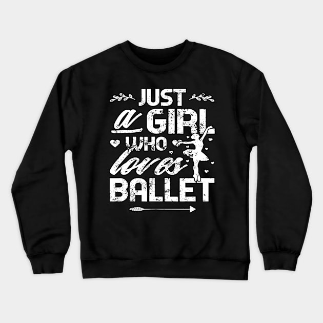 Ballerina Love To Dance Ballet and Dance Crewneck Sweatshirt by LEGO